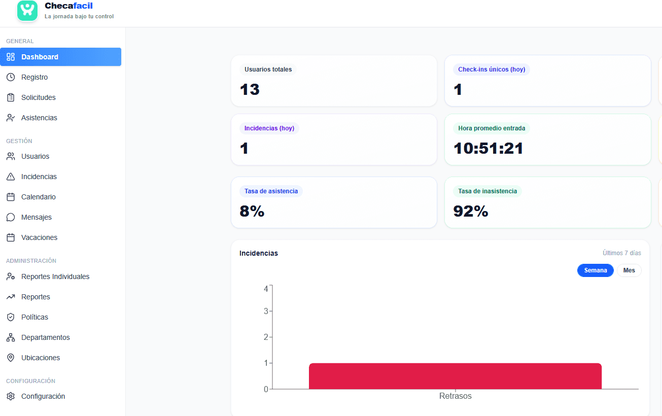 Vista previa checafacil